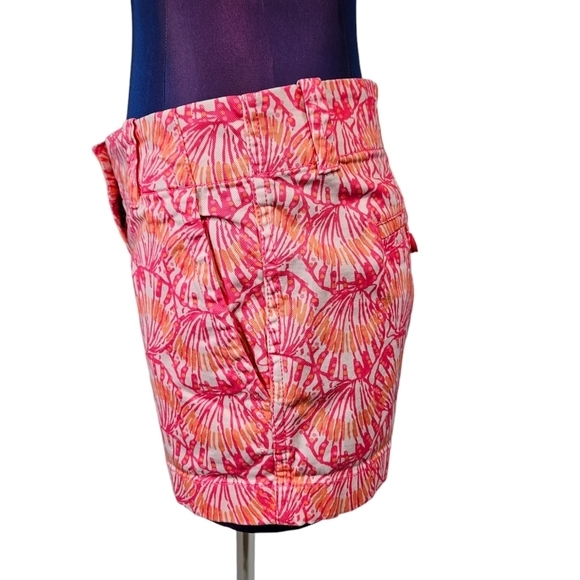Vineyard Vines Colorful Pink & Orange Chino Shorts Size 0 Women's - Picture 5 of 10